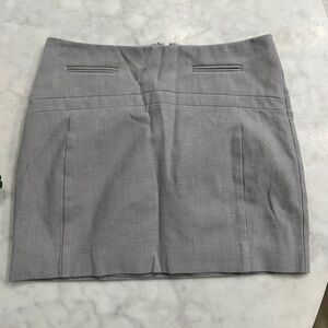 Grey express mini skirt